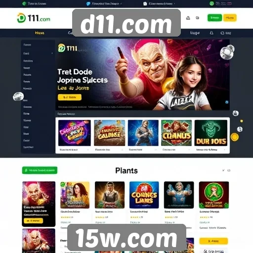 Análise das funcionalidades do site d11.com