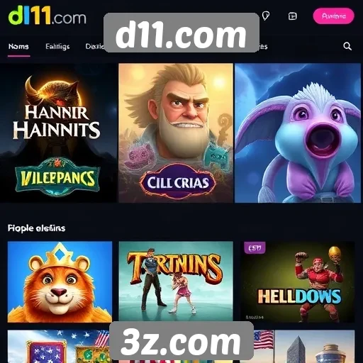 Jogos populares disponíveis no D11.com