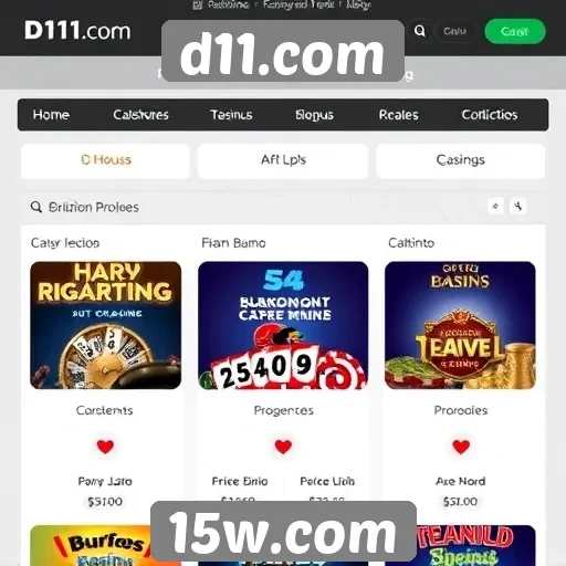 Promoções e bônus oferecidos pelo d11.com